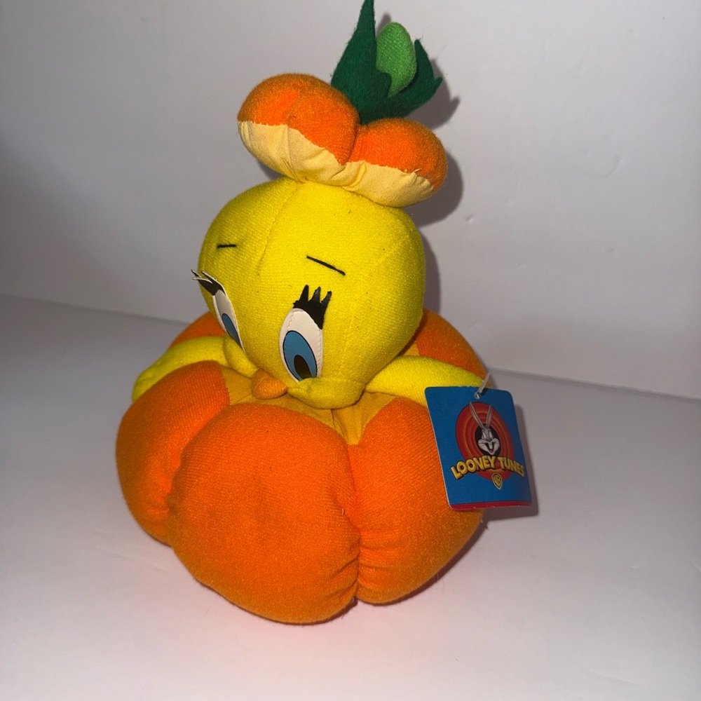 Warner Bros Tweety Bird Toy Vibrant Yellow and Orange